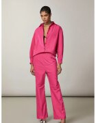 Patrizia Pepe Pantaloni regular fit cu talie joasă - Roz