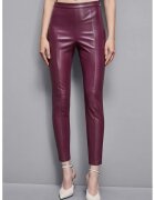 Patrizia Pepe Pantaloni skinny cu închidere prin fermoar PP1 - Negru