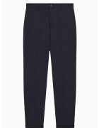 Patrizia Pepe Pantaloni slim-fit cu buzunare laterale - Albastru inchis