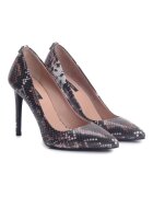 Patrizia Pepe Pantofi din piele cu model reptila -