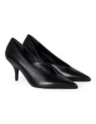 Patrizia Pepe Pantofi din piele cu varf ascutit -