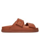 Patrizia Pepe Sandale dama - Summer Cuoio - Piele naturala - Maro -