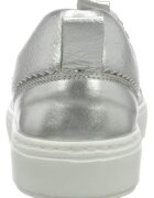 Patrizia Pepe Sneakers cu aspect metalic si pietre Argento Lamianto -