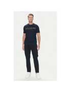 PAUL&SHARK Tricou barbati 24411020 - Bumbac - Bleumarin - Bleumarin