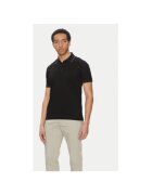 PAUL&SHARK Tricou polo barbati 25411236 - Bumbac - Negru - Negru