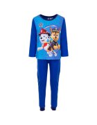 Paw Patrol Pijama maneca lunga bumbac Chase si Marshall 11696 - Albastru