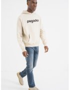 Pegador Hanorac cu imprimeu logo - Crem