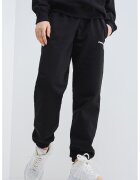 Pegador Pantaloni de trening cu buzunare laterale - Negru