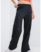 Pegador Pantaloni de trening regular-fit cu talie medie - Negru/Alb optic