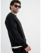 Pegador Pulover cu maneci cazute - Negru