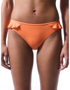 Penti Bikini cu model uni - Portocaliu