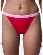 Penti Bikini cu model uni - Rosu/Roz