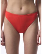 Penti Bikini cu model uni - Rosu vermillion