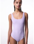 Penti Costum de baie intreg cu decolteu rotund - Lila
