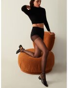 Penti Dres cu talie inalta - 15 DEN - Negru