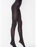 Penti Dres uni cu aspect lucios - Negru