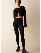 Penti Dres uni cu talie inalta - Negru