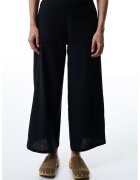 Penti Pantaloni de plaja - din amestec de in - Negru