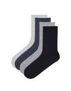 Penti Set de sosete lungi - 4 perechi - Negru/Gri