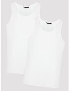 Penti Set de top-uri din amestec de bumbac - 2 Piese - Alb optic