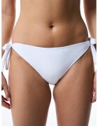 Penti Slip brazilian cu snur lateral - Alb optic
