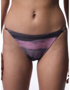 Penti Slip brazilian stralucitor - Roz prafuit/Gri antracit