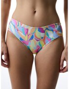 Penti Slip cu imprimeu abstract - Multicolor