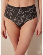 Penti Slip cu imprimeu - Negru