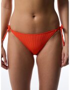 Penti Slip cu snururi laterale - Rosu vermillion