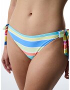 Penti Slip cu snururi laterale si model in dungi - Multicolor