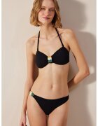 Penti Sutien de baie cu burete - Negru