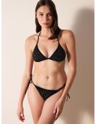 Penti Sutien de baie cu cupe triunghiulare - Negru