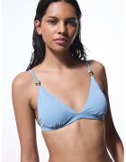 Penti Sutien uni triunghiular - Albastru pastel