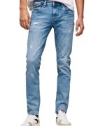 Pepe Jeans Blugi barbati - Bumbac - Albastru` - Albastru
