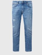 Pepe Jeans Blugi Conici Cu Talie Medie -