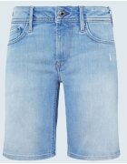 Pepe Jeans Blugi scurti cu model uni