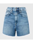 Pepe Jeans Blugi scurti cu talie inalta