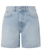 Pepe Jeans Blugi scurti regular fit cu buzunare - Albastru azur