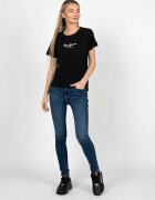 Pepe Jeans Blugi Slim Fit Cu Talie Inalta -