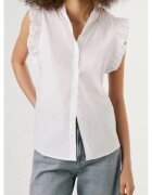 Pepe Jeans Bluza cu maneci cu volane
