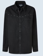 Pepe Jeans Camasa cu maneca lunga - Lilith - Bumbac - Negru - Negru