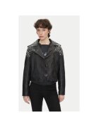 Pepe Jeans Geaca din piele dama PL402523 - Piele naturala - Negru - Negru