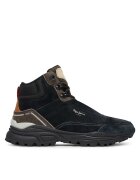 Pepe Jeans Ghete barbati Ebonised Grey - piele naturala - Negru