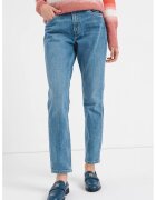 Pepe Jeans London Blugi conici cu talie medie - Albastru deschis