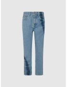 Pepe Jeans London Blugi cu detalii contrastante - Albastru