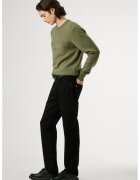 Pepe Jeans London Blugi drepti cu talie medie Cash - Negru