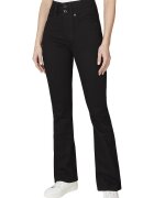 Pepe Jeans London Blugi skinny cu croiala evazata - Negru