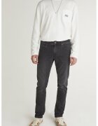 Pepe Jeans London Blugi slim fit cu model uni - Gri antracit