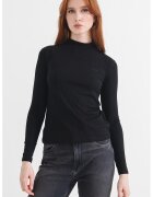 Pepe Jeans London Bluza cu striatii - Negru