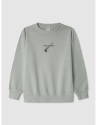 Pepe Jeans London Bluza de trening cu decolteu la baza gatului - Gri cenusiu/Gri inchis